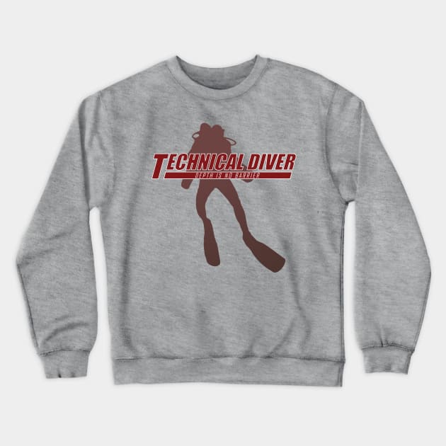 Technical Diver Crewneck Sweatshirt by TCP